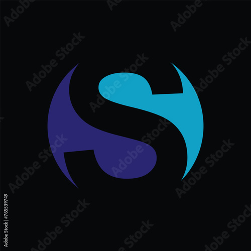 Initial Letter Cn Nc Logo 