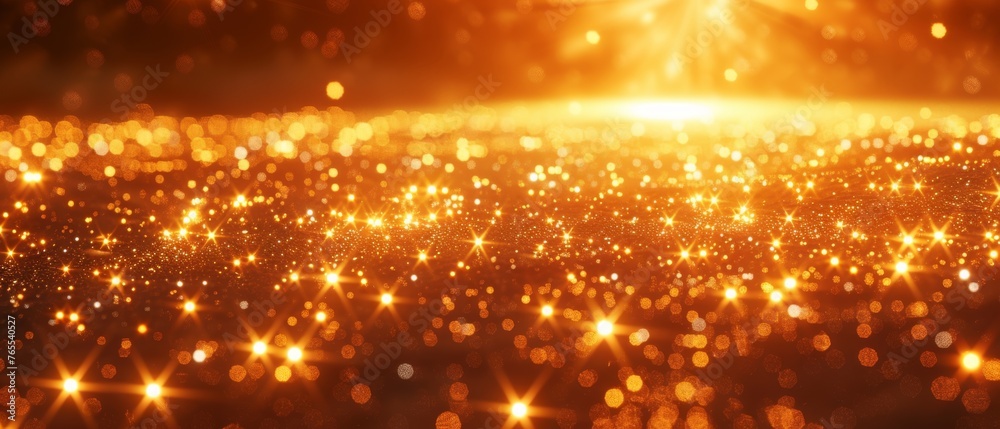A golden background suitable for concert/show backdrop A golden background suitable for concert/show backdrop