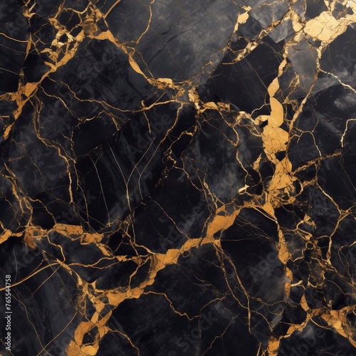 Marble black and gold abstract background. luxury marble pattern