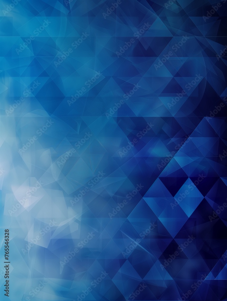 Abstract Blue Polygonal Texture Background: Blurry Triangle Design. Abstract Blue Polygonal Texture Background: Blurry Triangle Design.