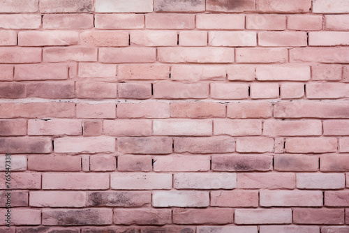 pink brick wall texture background. High quality photo