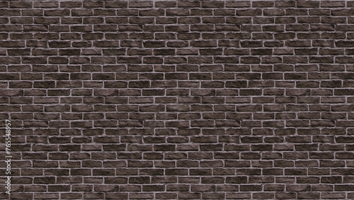 Brick pattern brown for interior floor and wall materials
