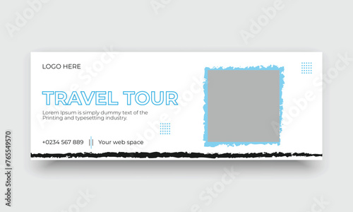 Travel Agency Facebook Cover Banner Template