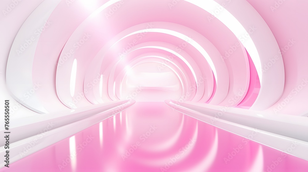 3d rendering of white and pink abstract geometric background. Scene for advertising, technology, showcase, banner, game, sport, cosmetic, business, metaverse. Sci-Fi Illustration. Product display 3d rendering of white and pink abstract geometric background. Scene for advertising, technology, showcase, banner, game, sport, cosmetic, business, metaverse. Sci-Fi Illustration. Product display