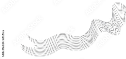 Abstract wavy lines background element. Suitable for AI, tech, network, science, digital technology themes