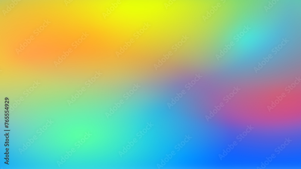 Abstract Colorful blurred gradient background. Colorful smooth banner template. Mesh backdrop with bright colors

