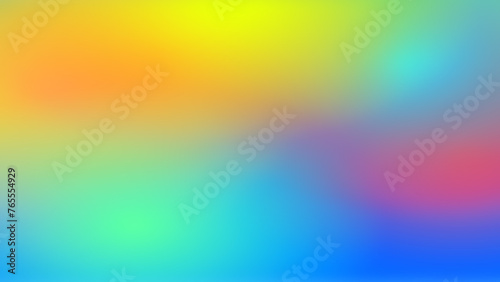 Abstract Colorful blurred gradient background. Colorful smooth banner template. Mesh backdrop with bright colors