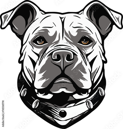 Tableau sur toile dog mascot vector