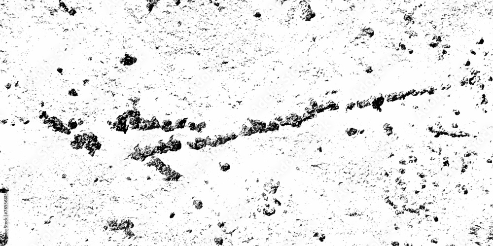Fototapeta premium Cracked concrete wall covered texture .dust distress grainy grungy effect background backdrop .Vintage sketch crack wall paper texture .scratched grunge urban background texture vector illustration .