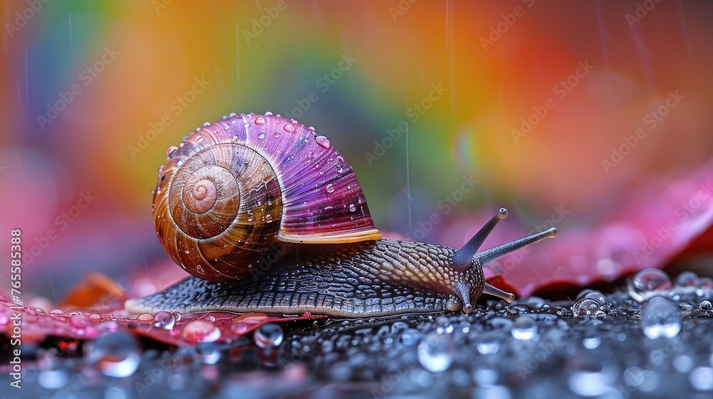 A photograph of an animal doing crazy things