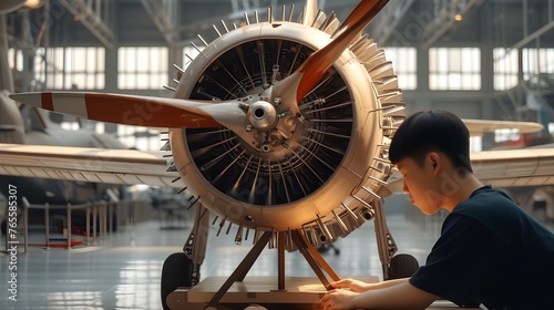 A young specialist designs an engine