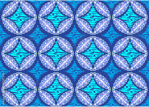 Batik Indonesian: is a technique of wax-resist dyeing applied to whole cloth, or cloth made using this technique originated from Indonesia.