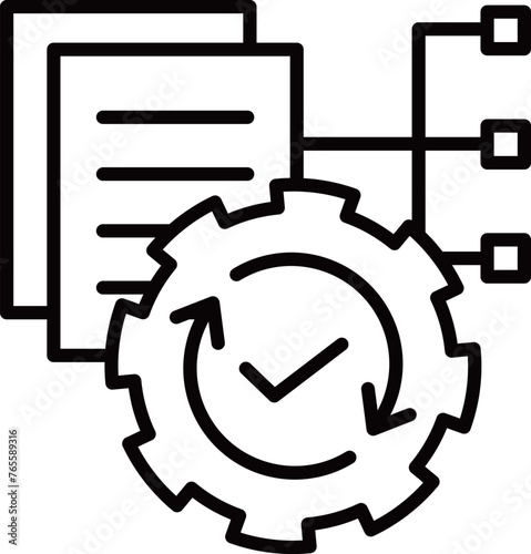 The gear collects documents and automatically performs the following processing.