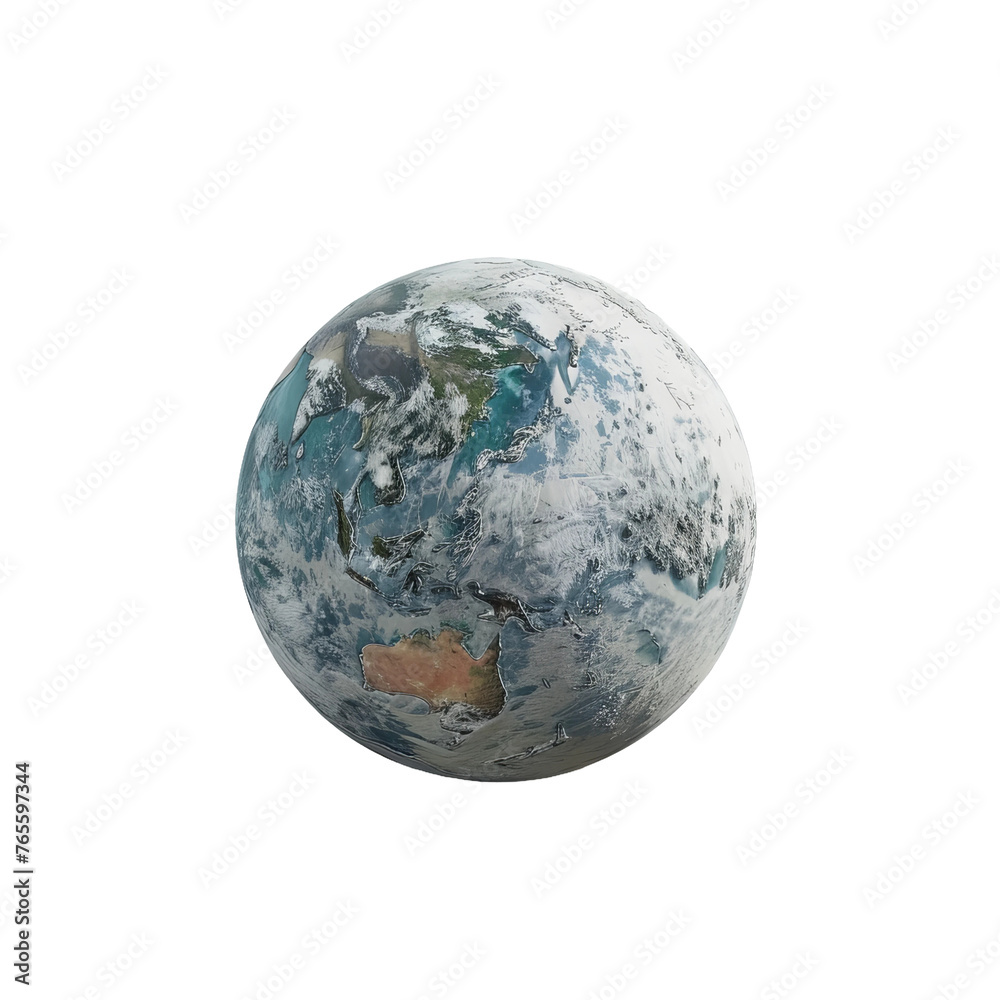 earth globe isolated on white earth globe isolated on white