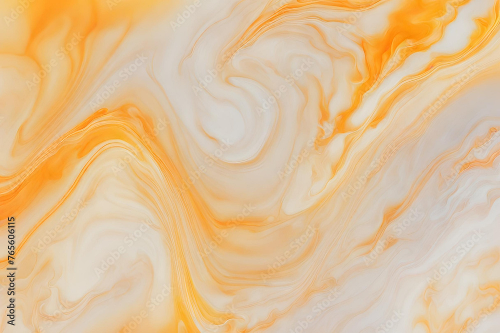Abstract Gradient Smooth Blurred Marble Yellow-Orange Background Image