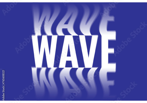 Wave Blur Text Effect