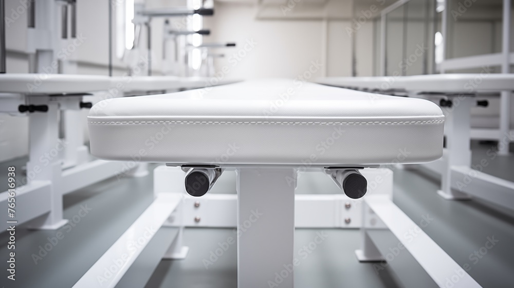 Cushioned benches in team's recreational room are prepared to provide athlete care, ensuring comfort and support for relaxation and recovery.
Cushioned benches in team's recreational room are prepared to provide athlete care, ensuring comfort and support for relaxation and recovery.