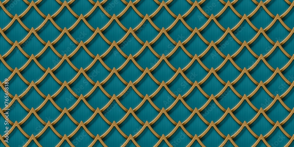 3D Luxury background pattern with gold details 3D Luxury background pattern with gold details