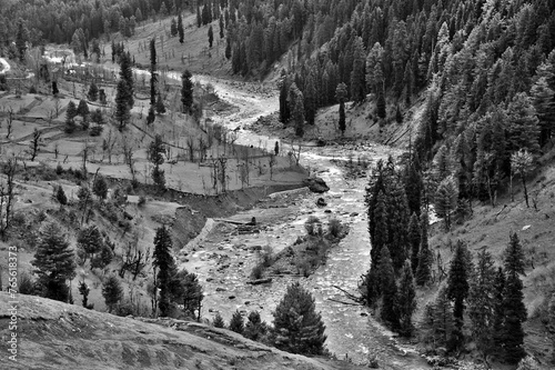 Liddar River, Lidder valley, Pahalgam, Kashmir, Jammu and Kashmir, India, Asia