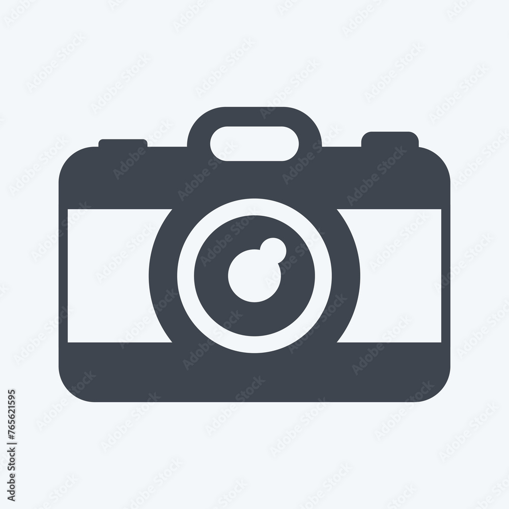Icon Camera. suitable for Wedding symbol. glyph style. simple design editable. design template vector. simple symbol illustration Icon Camera. suitable for Wedding symbol. glyph style. simple design editable. design template vector. simple symbol illustration