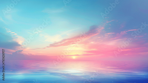 White, Sky Blue, and Pink gradient color gradient background