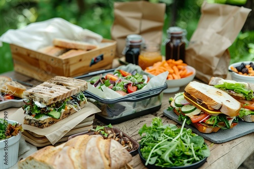 Eco-Friendly Zero Waste Picnic with Homemade Food