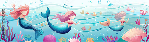 Underwater Wonderland: Dive into a World of Aquatic Wonders, Mermaids, and Undersea Delights