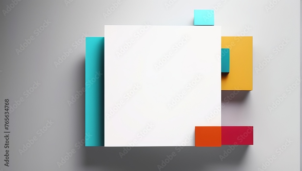 Abstract 3d shape background Abstract 3d shape background