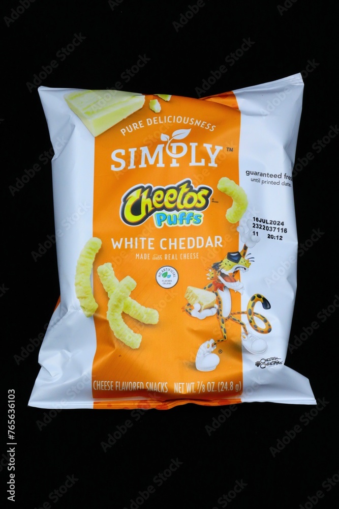Cheetos Puffs. Cheetos are cheese flavored snacks from FritoLay. Dana