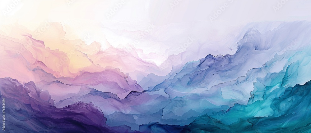 Abstract art quiet luxury theme