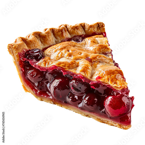 pie isolated on white background