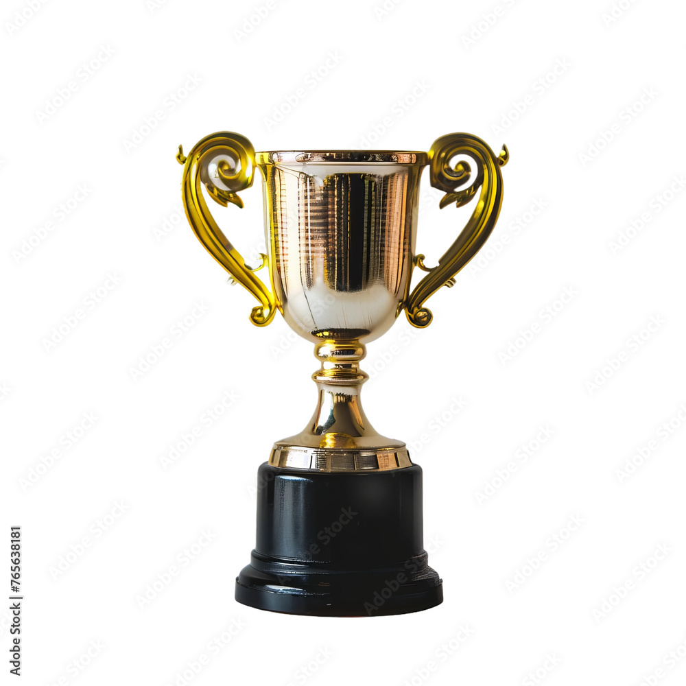gold cup isolated on white background gold cup isolated on white background