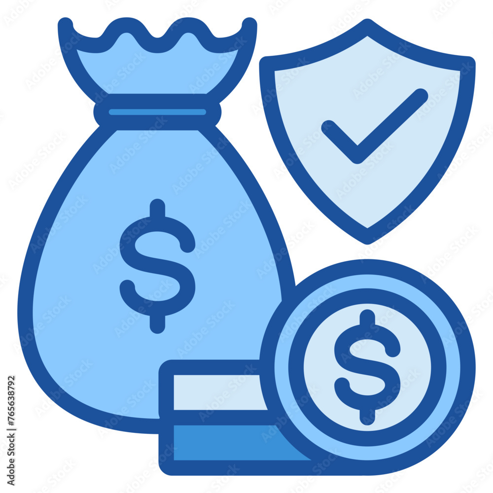 Secure Fund Blue Icon Secure Fund Blue Icon