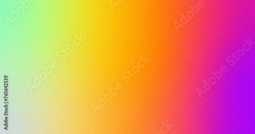 Abstract gradient blurred colorful with realistic grain noise effect background. Perfect for art product design and social media, trendy and simple style