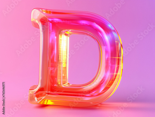 D in font design