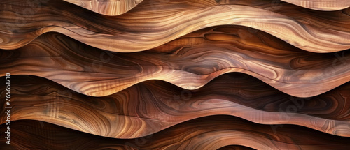 An abstract background showcasing a wavy wooden texture, evoking a sense of natural elegance and rustic charm.