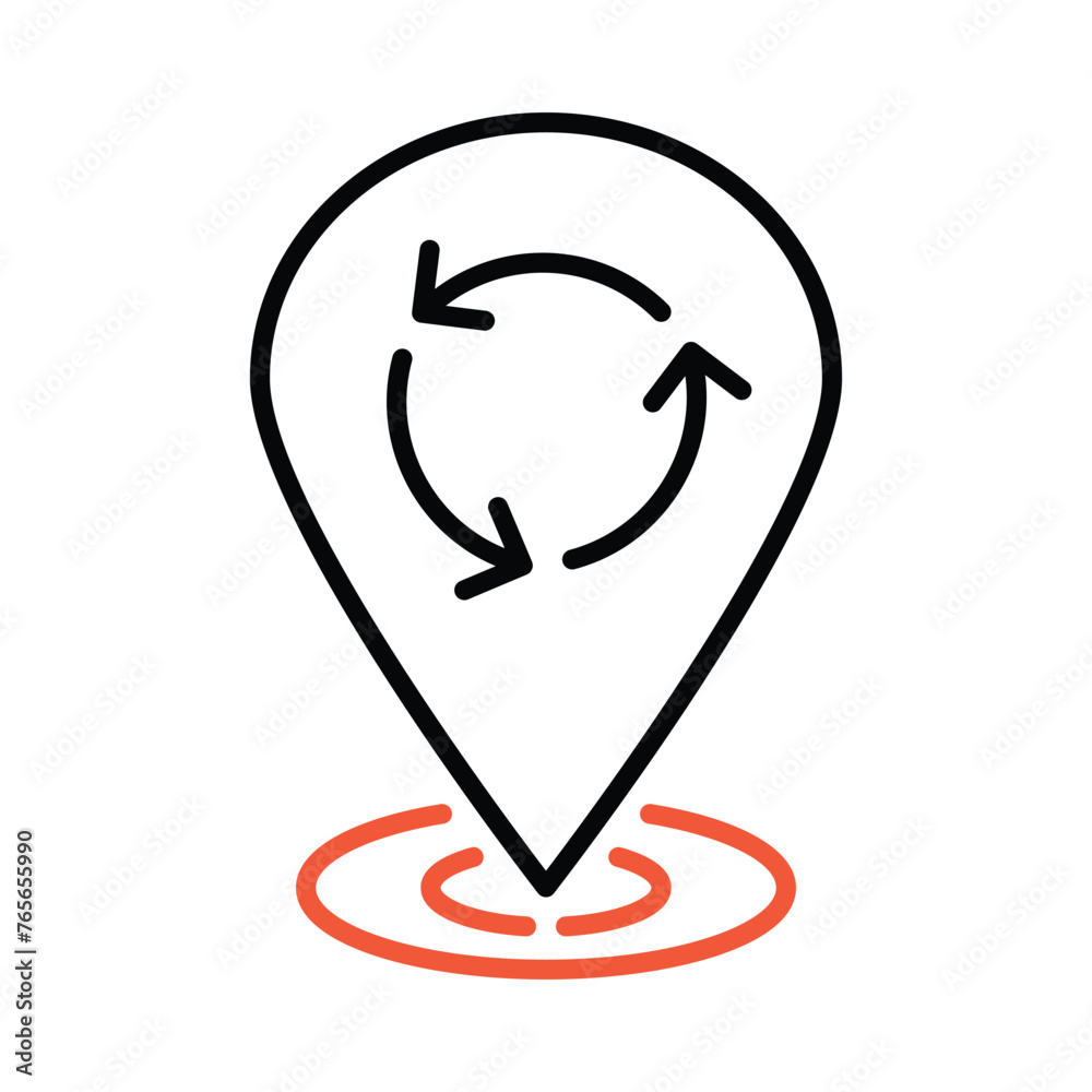 Place icon editable stock vector icon Place icon editable stock vector icon