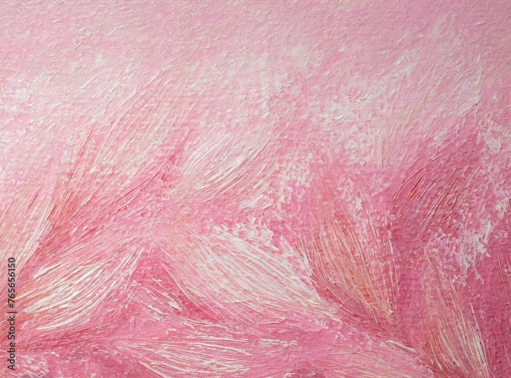 Hand drawn pale pink abstract oil painting background