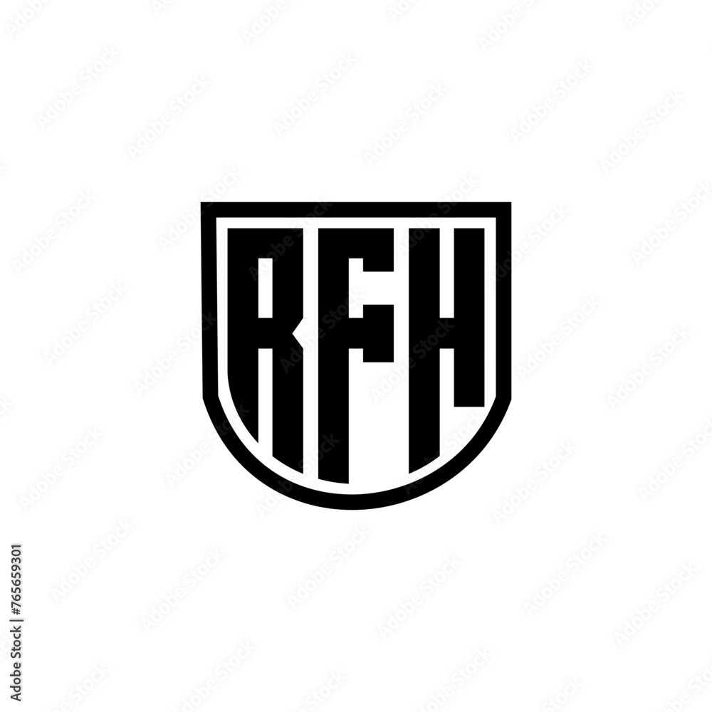 RFH letter logo design with white background in illustrator, cube logo, vector logo, modern alphabet font overlap style. calligraphy designs for logo, Poster, Invitation, etc. RFH letter logo design with white background in illustrator, cube logo, vector logo, modern alphabet font overlap style. calligraphy designs for logo, Poster, Invitation, etc.