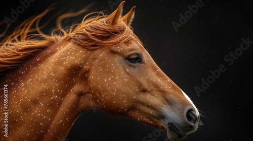 side profile of a horse © nataliya_ua