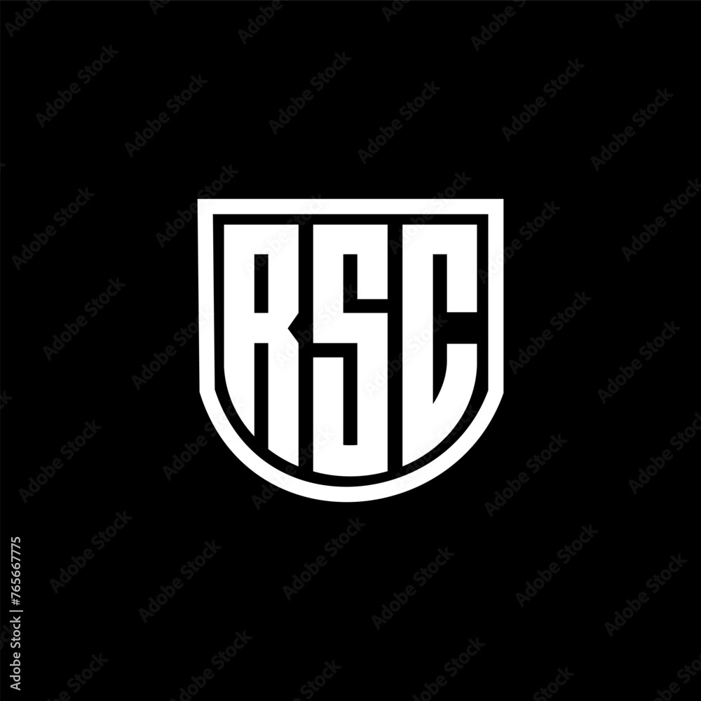 RSC letter logo design with black background in illustrator, cube logo, vector logo, modern alphabet font overlap style. calligraphy designs for logo, Poster, Invitation, etc. RSC letter logo design with black background in illustrator, cube logo, vector logo, modern alphabet font overlap style. calligraphy designs for logo, Poster, Invitation, etc.