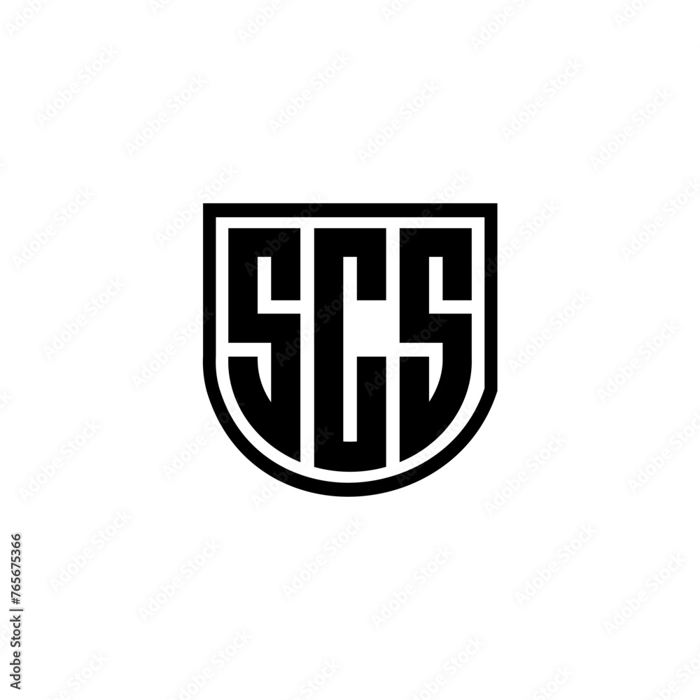 SCS letter logo design in illustration. Vector logo, calligraphy designs for logo, Poster, Invitation, etc. SCS letter logo design in illustration. Vector logo, calligraphy designs for logo, Poster, Invitation, etc.