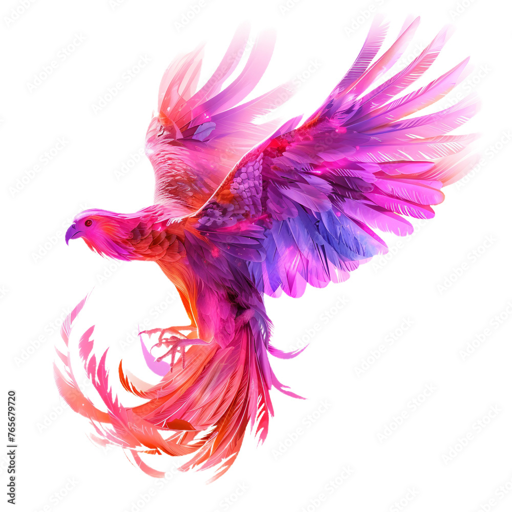 Obraz premium red and yellow feathers