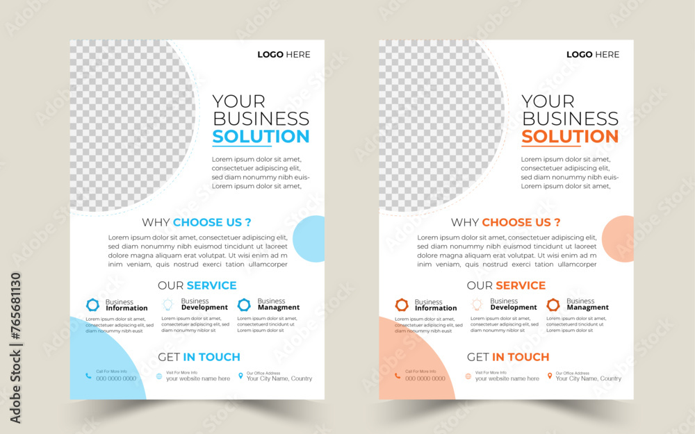  flyer. newest trendy creative corporate multipurpose minimal official business advertising magazine poster flyer with creative corporate trendy geometric shape template print design 