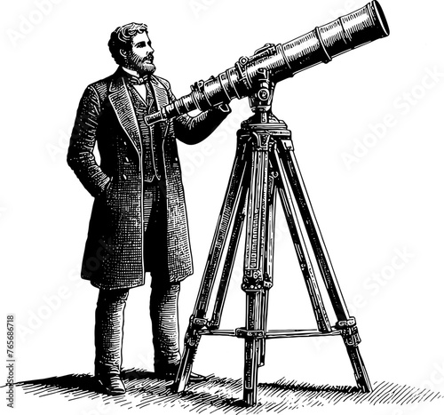 Man With The Telescope