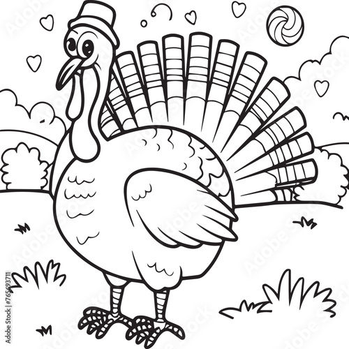 Domestic animals coloring pages. Domestic animals outline vector