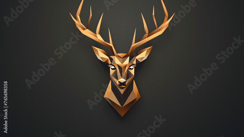 Deer Icon 3d