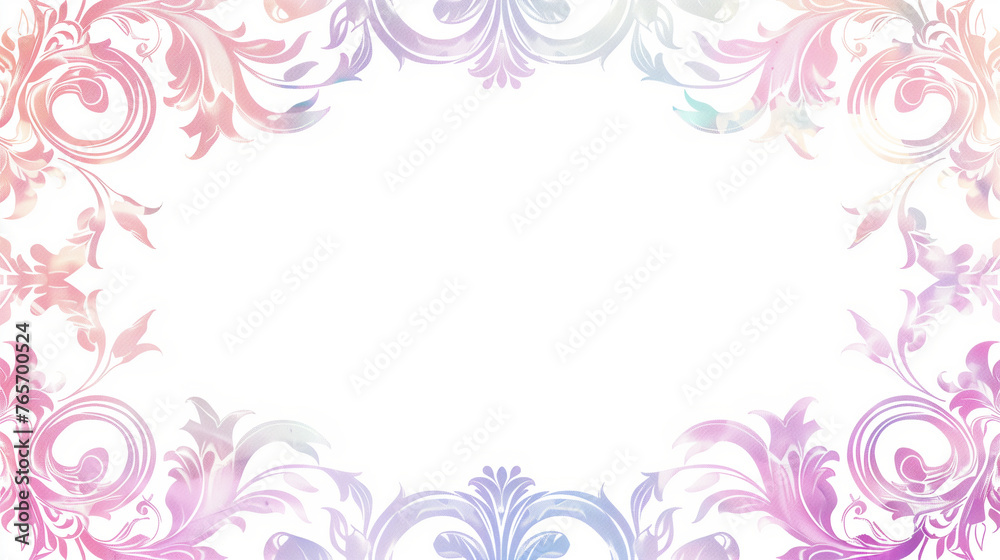 Soft Pastel Damask