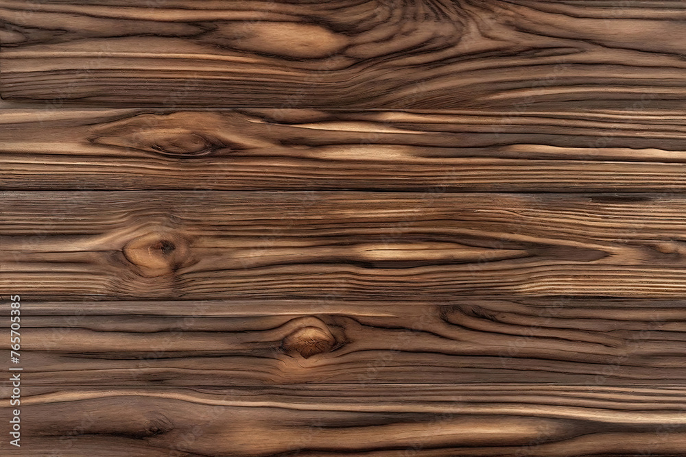Obraz premium Light and Dark Walnut Wood and Brown wood wall wooden plank board texture background with grains and structures