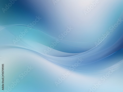 abstract blue wave background modern design pattern digital illustration wallpaper © Pasindu